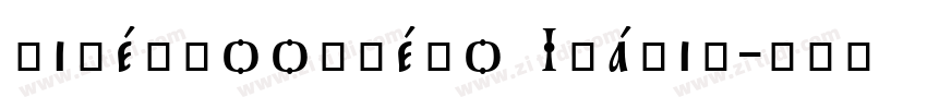 NigelRoosDemo Italic字体转换